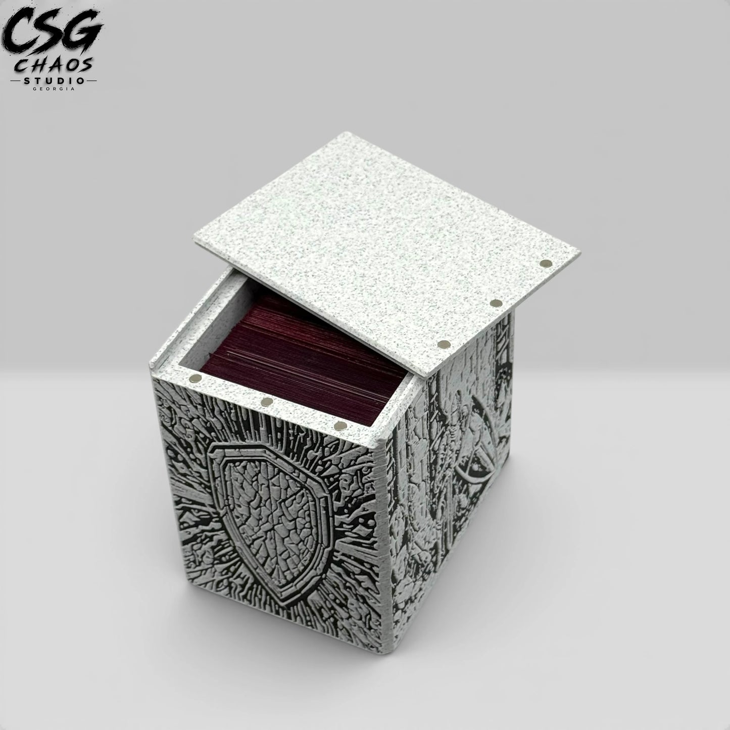 Armored Knight MTG Commander Deck Box | PILLAR Series