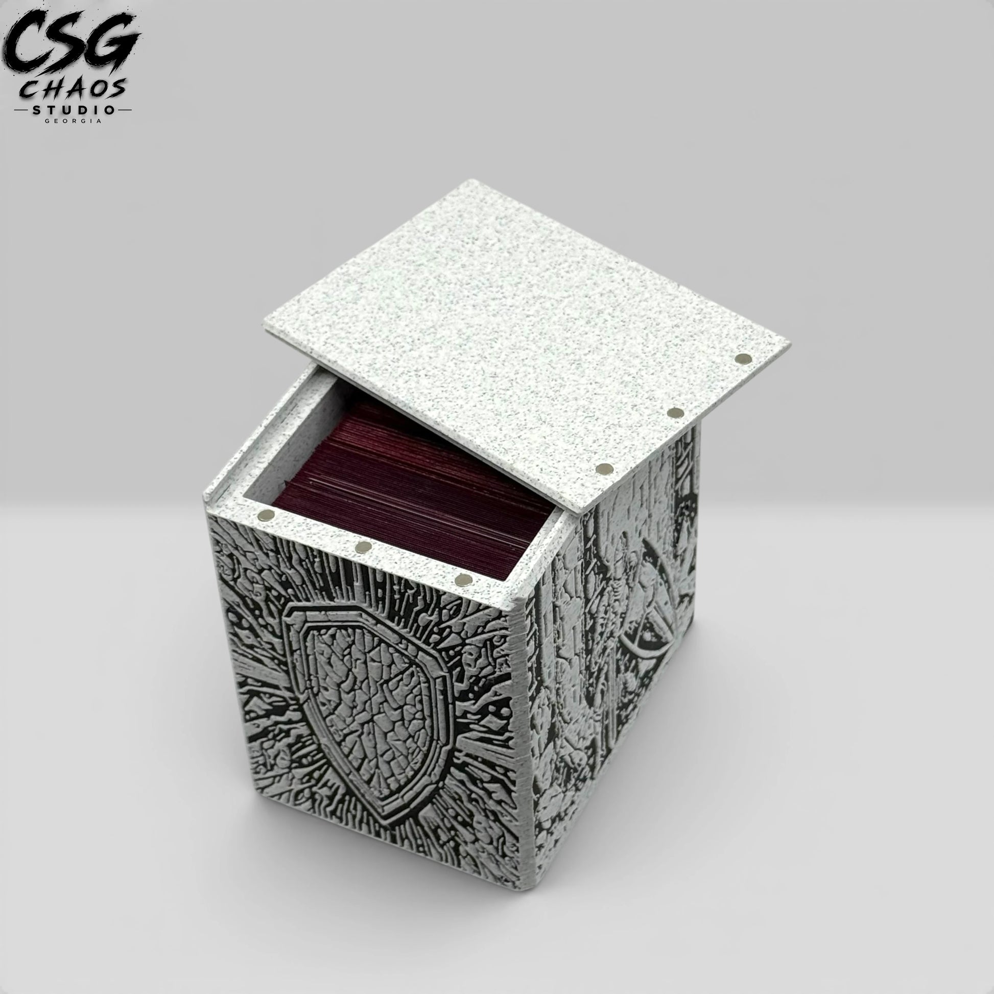Armored Knight MTG Commander Deck Box | PILLAR Series